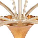 Люстра с плафонами в виде цветов Golden Bird of Paradise варинант исполнения - 2 | Loft Concept в Ижевске