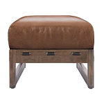 Банкетка Duncan винтажная коричневая кожа варинант исполнения - 2 | Loft Concept в Ижевске