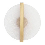 Бра с белым матовым стеклянным плафоном круглой формы Soft Glow Harmony варинант исполнения - 1 | Loft Concept в Ижевске