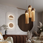 Бра круглое натуральная Пробка Natural Cork варинант исполнения - 5 | Loft Concept в Ижевске