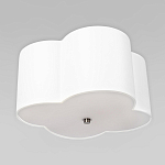 Потолочный светильник с белым волнистым плафоном из ткани Vitorino варинант исполнения - 3 | Loft Concept в Ижевске