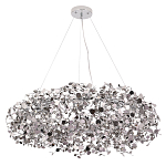 Люстра подвесная круглая с многочисленными металлическими круглыми элементами Terzani Argent варинант исполнения - 2 | Loft Concept в Ижевске