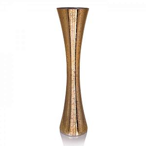 Стеклянная ваза Nugget Gold Narrower
