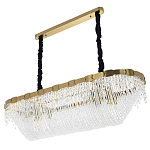 Люстра с хрустальными подвесками Riche Crystal Metal Chandelier 12 варинант исполнения - 1 | Loft Concept в Ижевске