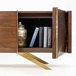 ТВ-тумба в цвете американский орех Introduce варинант исполнения - 3 | Loft Concept в Ижевске