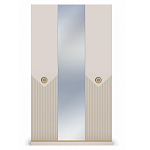 Шкаф трёхдверный с 1-ой зеркальной дверью Satin Furniture варинант исполнения - 2 | Loft Concept в Ижевске