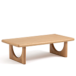 Стол журнальный из массива и шпона дуба Oak Essence Carden варинант исполнения - 1 | Loft Concept в Ижевске