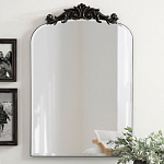 Зеркало с изысканной короной и безрамным полотном Crowned Mirror варинант исполнения - 1 | Loft Concept в Ижевске