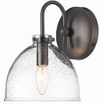 Бра с куполообразным прозрачным плафоном Glass Dome with Seeds варинант исполнения - 2 | Loft Concept в Ижевске