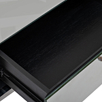 Тумбочка зеркальная с ящиком Mirror Chrome Cabinet варинант исполнения - 5 | Loft Concept в Ижевске