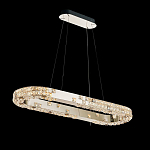 Люстра овальная с мозаичным хрустальным оформлением Sparks of Crystal варинант исполнения - 1 | Loft Concept в Ижевске