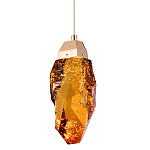 Подвесной светильник Soar Hanging Lamp Brass Amber Янтарный варинант исполнения - 1 | Loft Concept в Ижевске
