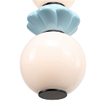 Подвесной светильник фигурный с керамическими элементами 24W LED Fragrant Light варинант исполнения - 5 | Loft Concept в Ижевске