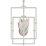 Люстра белая прямоугольная с абажурами в виде цветков тюльпана White Tulips варинант исполнения - 4 | Loft Concept в Ижевске