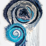 Текстильный Арт-объект ручной работы Galaxy варинант исполнения - 3 | Loft Concept в Ижевске