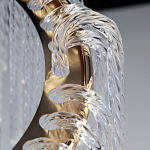 Люстра с подвесными рифлеными стеклянными трубками Nembus варинант исполнения - 20 | Loft Concept в Ижевске