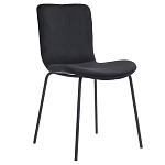 Стул черный с обивкой из велюра Black Archie Chair варинант исполнения - 2 | Loft Concept в Ижевске