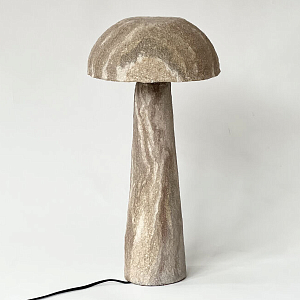 Настольная лампа «Розовый травертин»