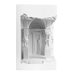 Встраиваемый в стену гипсовый светильник под покраску с колоннами и арками в античном стиле Antiquity Athena варинант исполнения - 8 | Loft Concept в Ижевске