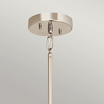 Подвесной светильник с рифленым стеклянным плафоном в форме шара Kichler варинант исполнения - 8 | Loft Concept в Ижевске