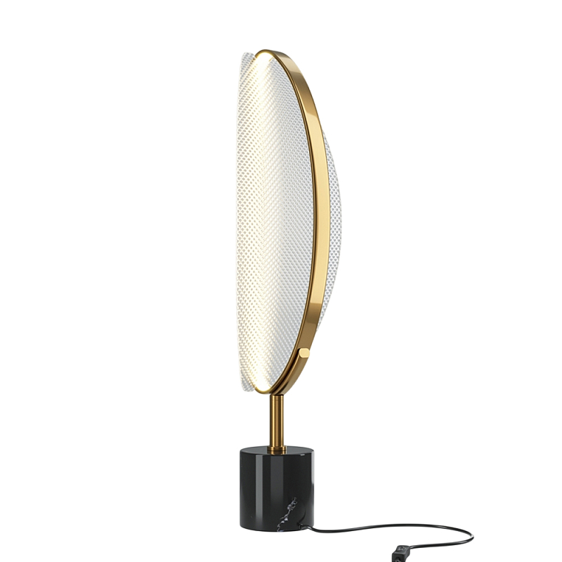 Настольный светильник Breeze 3000К 15Вт Латунь Прозрачный в Ижевске | Loft Concept 