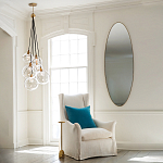 Подвесной светильник с шестью прозрачными стеклянными шарообразными плафонами Hinkley варинант исполнения - 3 | Loft Concept в Ижевске