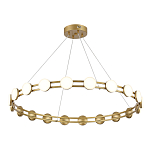 Люстра кольцевая с круглыми светодиодными источниками света Maxine Light варинант исполнения - 9 | Loft Concept в Ижевске