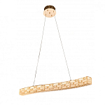 Люстра волнистой формы с текстурной огранкой Reflection of Reality варинант исполнения - 1 | Loft Concept в Ижевске