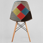 Стул с обивкой в технике пэчворк DSW варинант исполнения - 4 | Loft Concept в Ижевске