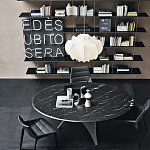 Обеденный стол круглый с фигурными ножками Arc варинант исполнения - 1 | Loft Concept в Ижевске