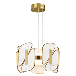 Люстра с мраморными вставками Marble Plates варинант исполнения - 2 | Loft Concept в Ижевске