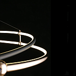 Люстра подвесная светодиодная Dаiana круглая варинант исполнения - 4 | Loft Concept в Ижевске