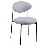 Стул металлический с мягкой спинкой и сиденьем Alfie Chair варинант исполнения - 3 | Loft Concept в Ижевске