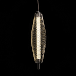 Люстра круглая каскадня с 5-ю плафонами из металлической сетки Mesh Lampshade Lighting варинант исполнения - 5 | Loft Concept в Ижевске