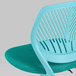 Яркий компьютерный стул Tropica Turquoise варинант исполнения - 6 | Loft Concept в Ижевске