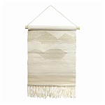 Панно из шерсти и хлопка с узором Beige Calista Serene варинант исполнения - 2 | Loft Concept в Ижевске