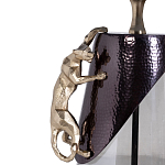 Настольная лампа с декором в виде ягуара Golden Jaguar варинант исполнения - 1 | Loft Concept в Ижевске