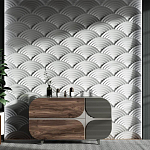 Гипсовая 3D Панель Aura варинант исполнения - 2 | Loft Concept в Ижевске