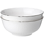 Обеденный сервиз белый из фарфора на 6 персон 23 предмета Garden Whisper Porcelain Set  варинант исполнения - 3 | Loft Concept в Ижевске