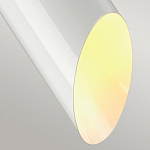 Подвесной светильник белого цвета с вытянутым цилиндрическим плафоном с косым срезом Elstead Lighting варинант исполнения - 5 | Loft Concept в Ижевске