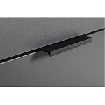 Комод цвета графит с 3-мя ящиками Strict Lines  варинант исполнения - 4 | Loft Concept в Ижевске