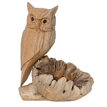 Статуэтка из дерева сова Animals of the World варинант исполнения - 4 | Loft Concept в Ижевске