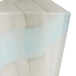 Настольная лампа стеклянная с тканевым абажуром Edges варинант исполнения - 1 | Loft Concept в Ижевске