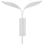 Бра белое с 2-мя плафонами в виде лепестков Delicate Flower варинант исполнения - 2 | Loft Concept в Ижевске