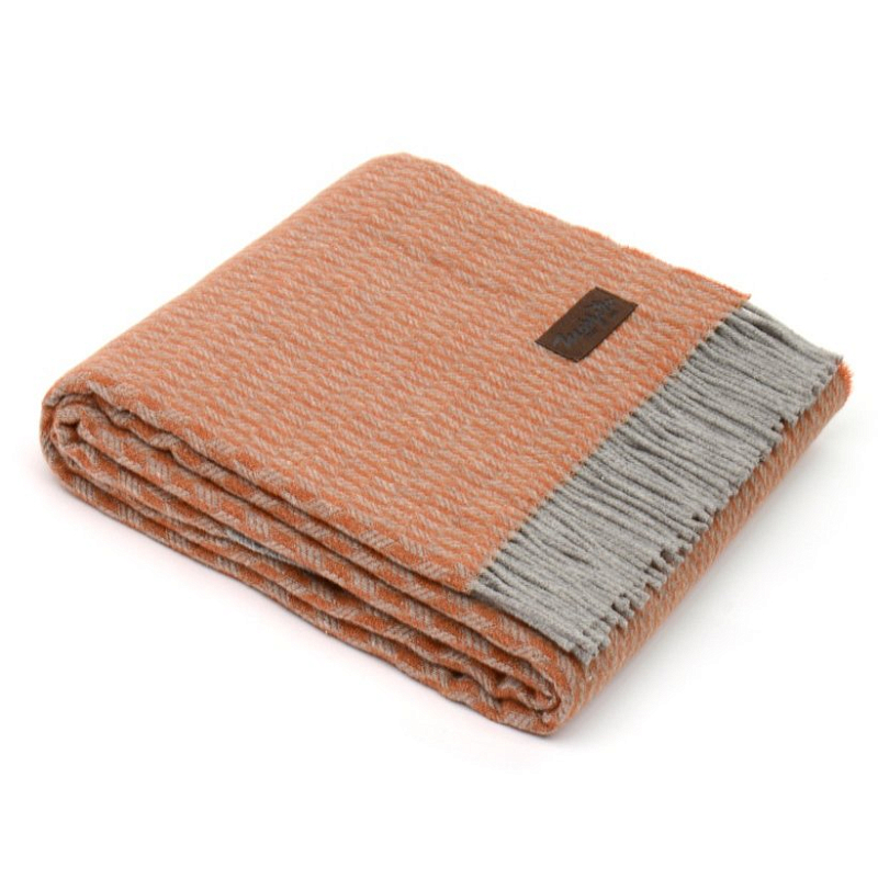 Плед GRIFONE 0002 Marzotto Розовый пастельный в Ижевске | Loft Concept 