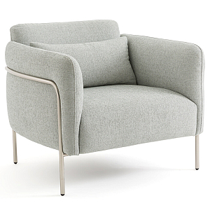 Кресло Alfeo Grey Armchair