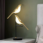 Настольная лампа с 2-мя плафонами в виде птичек Flight of Light варинант исполнения - 1 | Loft Concept в Ижевске