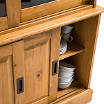 Витрина из массива сосны Cobbett Wood Showcase варинант исполнения - 5 | Loft Concept в Ижевске