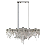 Люстра подвесная с металлическими дугами и длинными цепочками 115 см Atlantis Chain варинант исполнения - 11 | Loft Concept в Ижевске