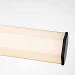 Бра для ванных комнат горизонтальное с длинным белым матовым плафоном в форме шестиугольника на круглом основании Hinkley варинант исполнения - 3 | Loft Concept в Ижевске